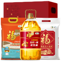 中粮福临门到身边大礼包特惠D款10kg+4L 粮油礼盒套装企业员工团购福利伴手礼