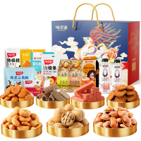 味滋源福鹿呈祥国风坚果礼 1768g 年货零食礼包企业员工团购福利伴手礼
