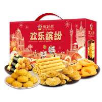 澳门永辉 欢乐缤纷礼盒666g 年货礼盒零食礼包企业员工团购福利伴手礼