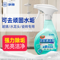 净狮 浴室瓷砖玻璃清洁剂400ml*2瓶装送1个喷头