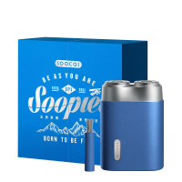 素士电动剃须刀SP1 布鲁斯蓝 全自动刮胡刀 陶瓷刀头男士胡须刀超长续航全身水洗男友生日节日礼物礼盒装