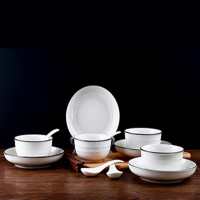 爱依瑞斯(ARIS) 简约16头陶瓷餐具组合 AS-D1615H