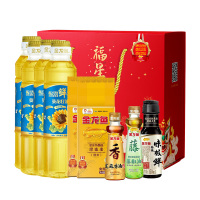 金龙鱼龙凤呈祥大礼包3150g 米油调味品伴手礼