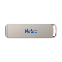 朗科(Netac) UA33 U盘 64GB 行业高速旋转150M/S USB3.2 银色