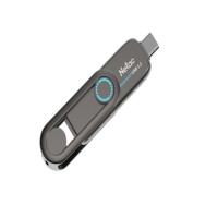 朗科(Netac) 固态U盘 US7 512G USB3.2+TYPE-C读速550M/S 深灰色