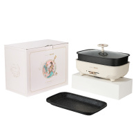 小画仙 王者荣耀联名电火锅 电煮锅电炒锅涮烤2.3L家用火锅专用锅分体多功能锅涮肉锅LDZG-8080-WZ