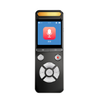 梵沐录音笔 L17-32G 智能降噪录音神器 随身便携专业录音设备 超远距离录音机 9216Kbps级录音 32G黄色