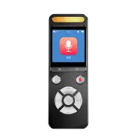 梵沐录音笔 L17-32G 智能降噪录音神器 随身便携专业录音设备 超远距离录音机 9216Kbps级录音 32G黄色