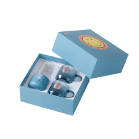 笑脸SMILEY 鲜榨果汁机组合SY-GGB0281 果汁机:280ml 玻璃杯:2个