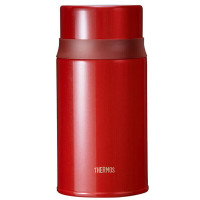 膳魔师(THERMOS)焖烧杯壶罐 保温桶饭盒720毫升带泄气阀TCLD-720S RD(枫叶红)