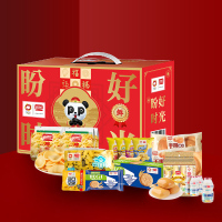 盼盼零食大满足大礼包--美好时光1019g