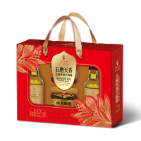 刘氏良承 石磨天香 芝麻油礼盒芝麻油180ml*2瓶芝麻酱200g*2瓶