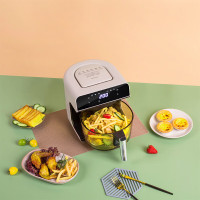 思嘉思达 汉诺威可视空气炸锅 家用可视电炸锅多功能电烤箱烹饪机SKD-G0128 4L