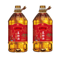 金龙鱼 外婆乡小榨匠心臻选菜籽油/非转/压榨/一级/5L(PET瓶)*2
