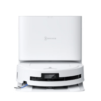 科沃斯T80扫地机器人扫拖洗烘一体自动清洗恒压滚筒洗地机器人智能语音全自动上下水版