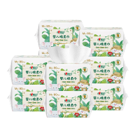 心相印热带棉柔系列80片10包装婴儿柔巾XMD3080-10B