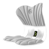 思菲其护腰坐垫超大款护腰久坐神器办公室椅垫支撑腰部升级加大加厚座垫 灰色ZD502