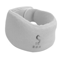 思菲其U型枕办公居家护颈颈托脖套防低头回弹支撑颈部颈椎旅行枕TPE凝胶脖套-人气灰 bt02