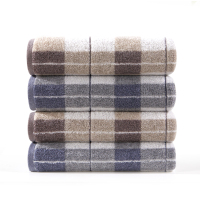 洁玉 纪念册 竹棉34*75cm毛巾2条 灰棕 J1023F-2