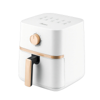 美的(Midea)空气炸锅家用 4.2L大容量旋钮操作家用智能定时温控薯条炸鸡空炸锅 KZE401X9 1400W