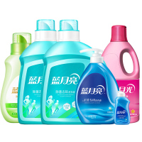 蓝月亮 除菌洗衣液护理套装除菌洗衣液2kg*2+手洗洗衣液500g+柔顺剂1kg+衣物色渍净1.2kg+旅行装80g