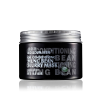 波斯顿(BOSSDUN.MEN) 油脂调护绿豆泥浆 面膜150g