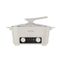 九阳(Joyoung)电火锅鸳鸯锅大容量6L大火力2200W猛火快速分区控温电煮锅涮锅双区控温HG60-G366