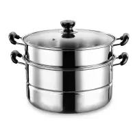 德世朗(DESLON)DFS-Z018B 蒸蒸日上二层多用蒸锅