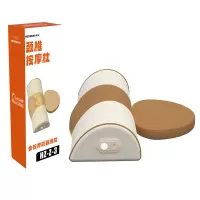 和正 HZ-Z-3颈椎按摩枕 255*65*380mm 白棕色