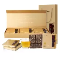 茶马世家2015年福鼎铂金寿眉小方片礼盒装180g(30g*6盒)