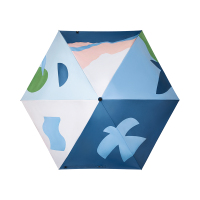 蕉下(BENEUNDER)五折黑胶 防晒伞 BM663-远山径