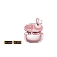 纽曼A10Pro金粉色骨传导概念耳夹式无线蓝牙耳机运动跑步开放式不入耳通话降噪适用苹果华为小米粉