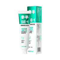 参半SE-1清新健白美白亮白牙膏去黄去牙渍防龋清新口气茉莉茶爽味180g