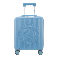 外交官 猫头鹰布布立体拉杆箱BB-L3311 冰川蓝17英寸