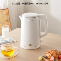 九阳(Joyoung)热水壶电水壶2L 一键保温 304不锈钢 双层防烫 K20FD-W6391