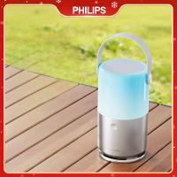 飞利浦(PHILIPS)TAS1700 蓝牙音响 音箱户外大音量 重低音炮 桌面家用手提便携式 适用露营聚会骑行 银色*