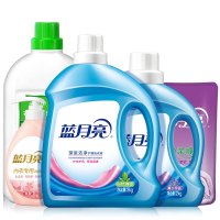 蓝月亮 薰衣草洗衣液五件套7kg薰衣草洗衣液2kg+柔顺剂袋装500g+内衣洗衣液500g衣物消毒液1kg洗衣液3kg