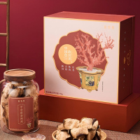 雍双堂 中国色故宫美文创盒 十五年陈皮盒国潮玻璃罐 90g