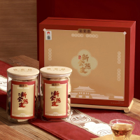 雍双堂 正宗干仓新会陈皮盒3年5年两罐装75g*2陈韵时光