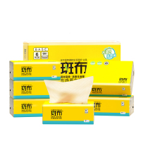 斑布BASE系列抽纸三层90抽*6包