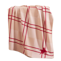 恒源祥HYX078MT马到成功仿羊绒毯130*170cm