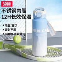领臣 渐变蓝运动保温杯800ml-LC-CJ-66蓝色800ml