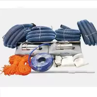 康尼沃特泳池手动吸污机池底水下吸尘器泳池景观池鱼池清洗清洁机器人