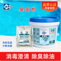 清特尔臭氧粉泳池温泉消除氯臭分解池水中的油脂水处理剂3kg/桶