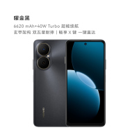 华为畅享80 6620mAh华为巨鲸电池 4G智能手机 曜金黑 8GB+256GB