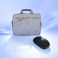 华硕包鼠套装(华硕a豆无线鼠标二代酷力黑+华硕15.6寸都市电脑包)