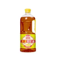 鲁花菜籽油厨中香浓香1L