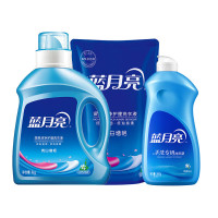 蓝月亮亮白自然洗衣液1kg*1+亮白自然洗衣液袋500g*1+风清白兰预涂手洗双用洗衣液500g*1 81000113
