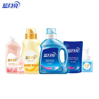 蓝月亮洗衣液六件套装(薰衣草1.5kg+橙花1kg+樱花580g+雪松255ml)