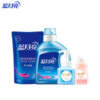 蓝月亮 薰衣草洗衣液1.06kg*1 薰衣草洗衣液袋500g*1 泡沫抑菌洗手液255ml*1 内衣专用洗衣液80g*1